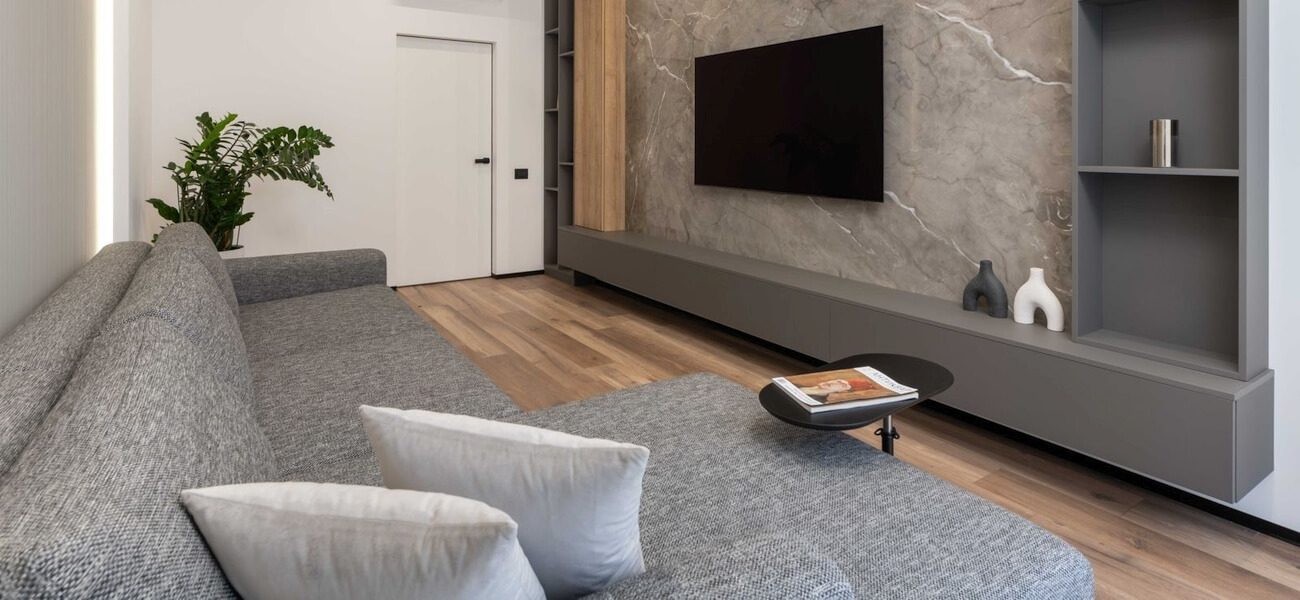 Квартира в ЖК Солом'янський з м'якими меблями від Delavega